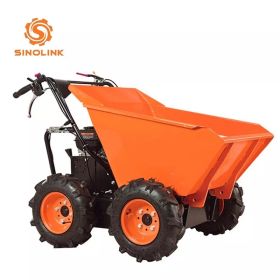 1100LBS Capacity Mini Wheel Dumper 6.5HP Wheelbarrow Cart