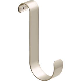 Safford Over the Towel Bar Rack with Hooks, Satin Nickel, 2 per pack